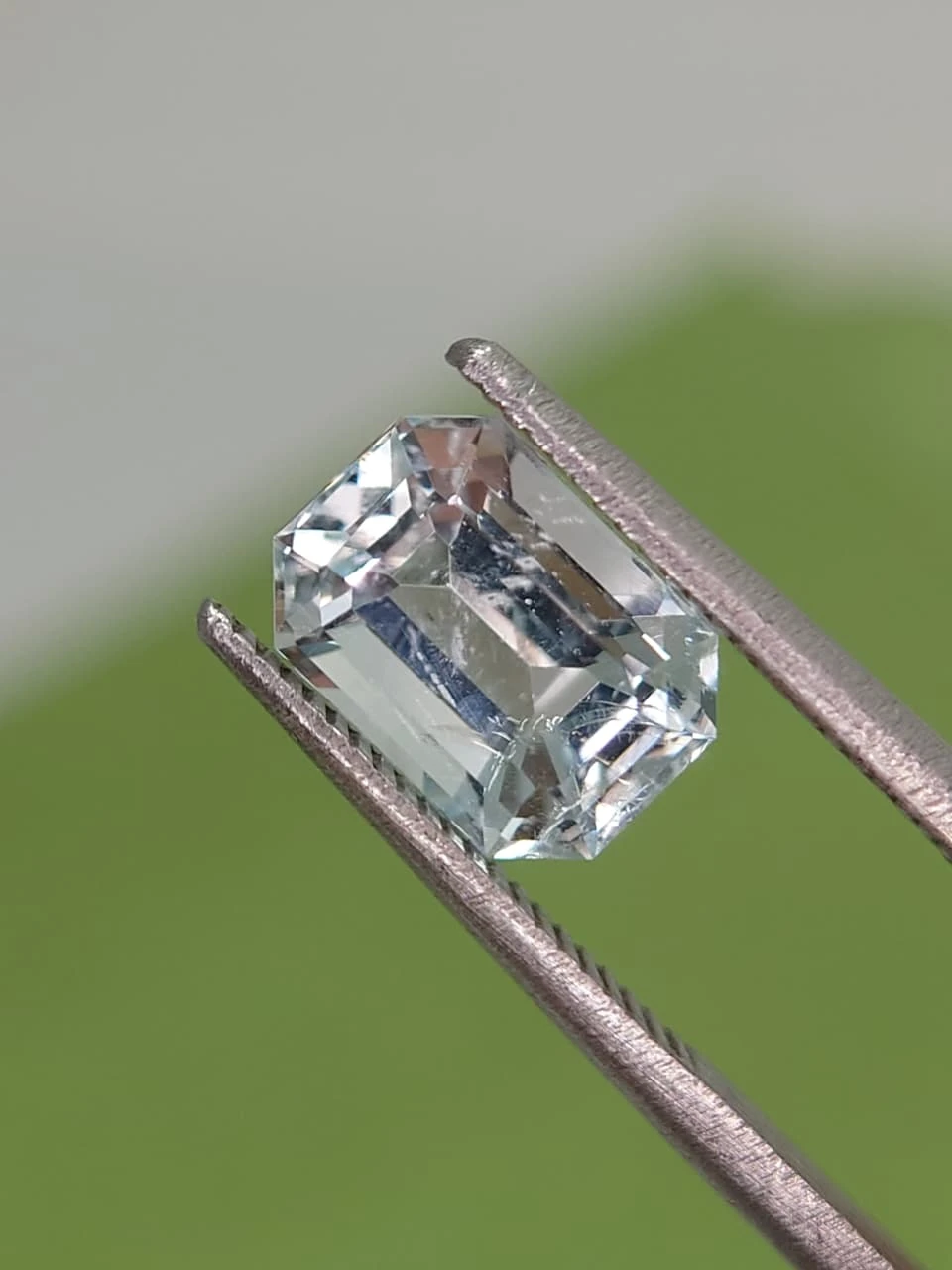 1.9ct Natural Aquamarine Loose Gemstone from Skardu Pakistan — view 2
